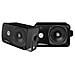 PLMR24B, Pavimento, DJ, Cablato, 70 - 21000 Hz, Nero, 3-vie - Foto miniatura 1