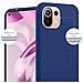 Custodia Compatibile Con Xiaomi Mi 11 Lite (4g / 5g) / 11 Lite Ne In Candy Blu Scuro - Coperchio Protettivo In Silicone Tpu Flessibile - Foto miniatura 5