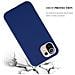 Custodia Compatibile Con Xiaomi Mi 11 Lite (4g / 5g) / 11 Lite Ne In Candy Blu Scuro - Coperchio Protettivo In Silicone Tpu Flessibile - Foto miniatura 7