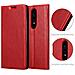Custodia Compatibile Con Huawei Mate Rs In Rosso Mela - Coperchio Protettiva Con Chiusura Magnetica, Funzione Stand E Tasca Per Le Carte - Foto miniatura 5