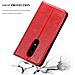 Custodia Compatibile Con Huawei Mate Rs In Rosso Mela - Coperchio Protettiva Con Chiusura Magnetica, Funzione Stand E Tasca Per Le Carte - Foto miniatura 7