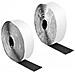 Nastro a strappo autoadesivo con chiusura a strappo L 10 m x P 50 mm nero - Foto miniatura 1