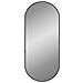 Specchio Da Parete Nero 60x25 Cm Ovale - Foto miniatura 2