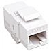 Accoppiatore Keystone Rj45 F /F Cat. 6 UTP Colore Bianco - Foto miniatura 2