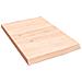 Ripiano a Parete 40x60x (2-4) cm Massello Rovere Non Trattato - Foto miniatura 1