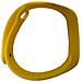 Universal Silicone Strap For Smart Bracelet Models - Sm6 Sm7 Sm8 / Xiaomi Mi Band 5 6 7 Yellow - Foto miniatura 1
