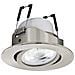 Faretto Incasso Moderno Saliceto Z Alluminio Nichel Satinato Led Integrato 4,7w - Foto miniatura 1