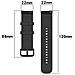 Cinturini Per Orologi In Morbido Silicone Da 22 Mm Per Huawei Watch3/gt 2/samsung Galaxy Watch 3 Black - Foto miniatura 2