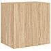 Mobile Tv Parete Rovere Sonoma 40,5x30x40 Cm Legno Multistrato - Foto miniatura 2
