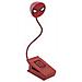 Pp9722spm Lampada Da Lettura Spiderman Marvel Per Leggere A Letto O Luce Portatile Per Viaggi Con Clip Rosso - Foto miniatura 1
