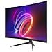 LC-M27FC-V1, 27" Curved, 180 Monitor PC 68,6 cm (27") 1920 x 1080 Pixel Full HD LCD Nero, Rosso - Foto miniatura 2