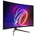 LC-M27FC-V1, 27" Curved, 180 Monitor PC 68,6 cm (27") 1920 x 1080 Pixel Full HD LCD Nero, Rosso - Foto miniatura 8