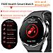 Smartwatch Con Ecg, Analisi Della Composizione Corporea, Analisi Della Composizione Del Sangue (acido Urico, Lipidi Nel Sangue) Black Milanese Strap - Foto miniatura 5