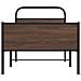 Giroletto Senza Materasso Rovere Marrone 100x200 Cm Truciolato - Foto miniatura 7
