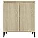 Lusso Casadino -  Credenza Rovere Sonoma 60x35x70 Cm In Legno Multistrato - Foto miniatura 4