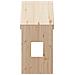 Tetto Per Letto Bambini 60x89x134,5cm In Legno Massello Di Pino - Foto miniatura 3