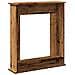 Cornice per Camino Legno Antico 75x20x87,5 cm in Truciolato - Foto miniatura 6