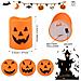 Sunshine Smile Set Di 6 Candele Led Decorazione Per Halloween Arancioni - Foto miniatura 2