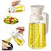 Spruzzatore Per Olio Da Cucina Con Misurino 550ml Dosatore Olio Bianco - Foto miniatura 1