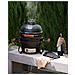 Mini Barbecue A Carbonella Kamado Ceramica Nero - Foto miniatura 1