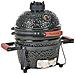 Mini Barbecue A Carbonella Kamado Ceramica Nero - Foto miniatura 4