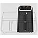Friggitrice Ad Aria Nera 2x4l 2600w - Fg7503 - Foto miniatura 2