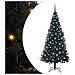 Albero di Natale con 300 LED con supporto Nero 180 cm PVC - Foto miniatura 1
