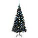 Albero di Natale con 300 LED con supporto Nero 180 cm PVC - Foto miniatura 3