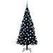 Albero di Natale con 300 LED con supporto Nero 180 cm PVC - Foto miniatura 4