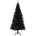 Albero di Natale con 300 LED con supporto Nero 180 cm PVC - Foto miniatura 5