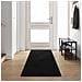 Runner in Moquette Nero 80 x 400 cm 100% Polipropilene Tuft - Foto miniatura 2