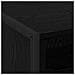 Comodino Rovere Nero 50 x 39,5 x 50 cm Legno multistrato - Foto miniatura 8