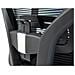 Sedia da ufficio ergonomica in rete Roger Chrome Anyfix M-2 Nero - Foto miniatura 6