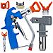 Pistola A Spruzzo E Stucco Black Spray Bs500 Set - Alta Pressione 500 Bar | Compatibile Con Graco, Wagner, Titan | Accessori Verniciatura - Foto miniatura 1