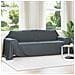 Coperte da Pile 6 pcs Grigio scuro 350 x 270 cm Panno - Foto miniatura 2