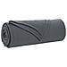 Coperte da Pile 6 pcs Grigio scuro 350 x 270 cm Panno - Foto miniatura 4