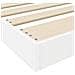 Struttura letto a terra Bianco 90 x 190 cm Legno multistrato - Foto miniatura 8