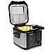 Friggitrice ad olio 25 Lt 1600 W colore Nero FR-6878 - Foto miniatura 1