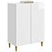 Credenza Bianco Lucido 66 x 34,5 x 90 cm Legno ingegnerizzato - Foto miniatura 2