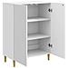 Credenza Bianco Lucido 66 x 34,5 x 90 cm Legno ingegnerizzato - Foto miniatura 3