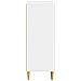 Credenza Bianco Lucido 66 x 34,5 x 90 cm Legno ingegnerizzato - Foto miniatura 5