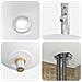 Mobile Lavabo da Parete Rovere Sonoma 49,5 x 41 x 64,5 cm - Foto miniatura 6