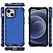 Honeycomb Corpo Con Copertura Rigida E Bumper In Tpu, Per Iphone 13 Mini, Blu - Foto miniatura 2