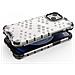 Honeycomb Corpo Con Copertura Rigida E Bumper In Tpu, Per Iphone 13 Mini, Blu - Foto miniatura 4