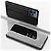 Clear View Case Per Realme C31, Custodia Flip Nera. - Foto miniatura 2