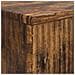 Armadio per Lavabo da Bagno ARNHEM Rovere Fumo 82 x 41 x 59 cm - Foto miniatura 7