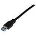 Cavo USB 3.0 SuperSpeed A a B certificato da 1 m - M / M - Foto miniatura 3