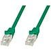 ICOC CCA6U-015-GREET - Cavo di rete Patch in CCA Cat. 6 Verde UTP 1,5m - Foto miniatura 1