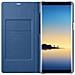 Flip Cover Custodia LED View per Galaxy Note 8 Colore Blu Profondo  - Foto miniatura 5