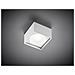 Cube Square Plafoniera Led A Cubo Bianca 18w - Foto miniatura 1